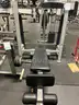 Lot 8 Arm Curl and Decline Bench Rack