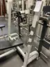 Lot 8 Arm Curl and Decline Bench Rack