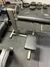 Lot 8 Arm Curl and Decline Bench Rack