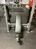 Lot 11 Leg/Shoulder Press and Incline Bench with Weights