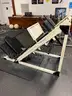 Lot 11 Leg/Shoulder Press and Incline Bench with Weights