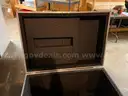 Lot of 2 Plastic/Composite Storage Boxes