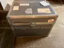 Lot of 2 Plastic/Composite Storage Boxes