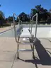2 S.R. Smith Diving Boards Including Stands, Rails, Ladders, and All Equipment