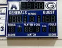 Indoor Scoreboard Set with controller.