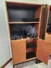 Oak Office Furniture Set
