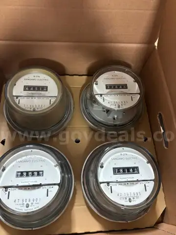 LOT of 48 Analog Electric Meters