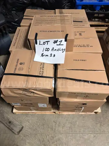 LOT of 100 Analog Electric Meters
