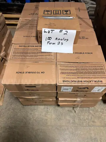 LOT of 100 Analog Electric Meters