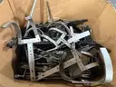 Used Drum carrier harness and drum stand