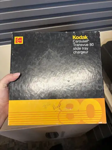 Slide Projector and Trays