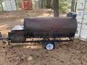 Two Mobile Grill Trailers