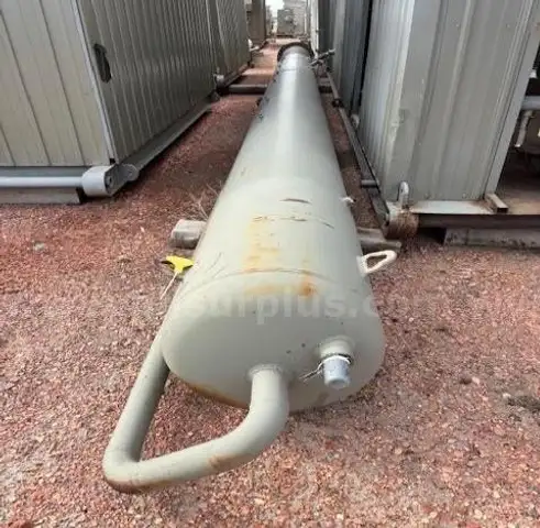 Separator, Vertical 24in x 31.6ft, 125psi, RCH Industrial, Used, Qty 1