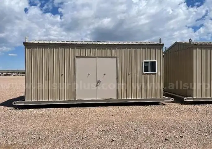 Pump Building, 10ft x 20ft Steel, DJ Peak, No Water Xfer, Unused Qty 1