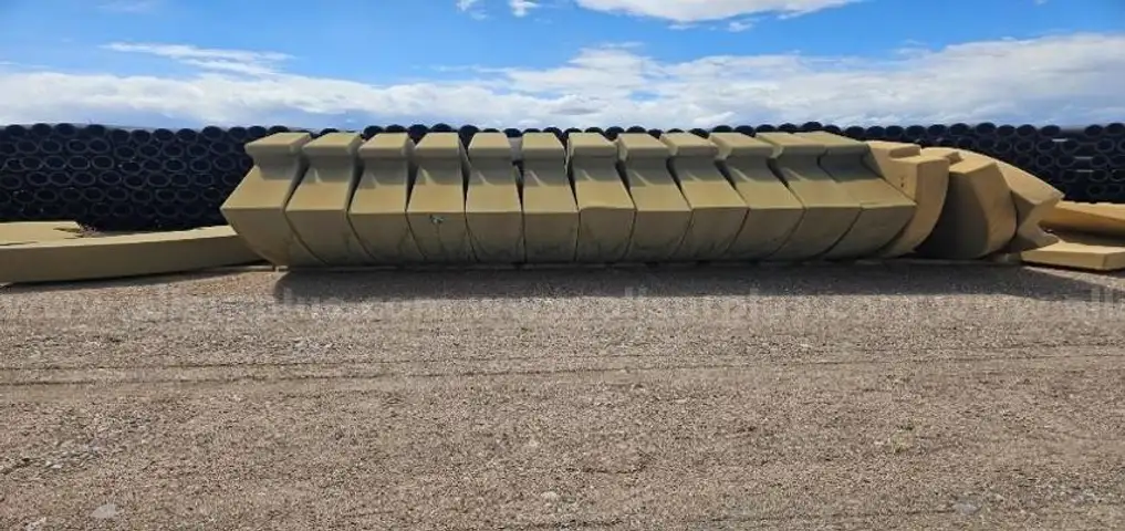 Foam Tank Pads, Cone &#x26; Flat Bottom Pads, Unused, Qty 7