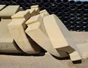 Foam Tank Pads, Cone &#x26; Flat Bottom Pads, Unused, Qty 7