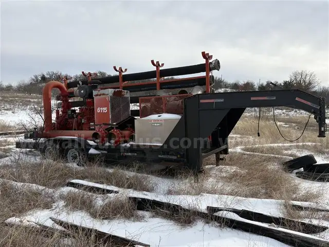 Gooseneck Manifold Trailer, Water Transfer, 16' Long x 8' Wide, Qty 1