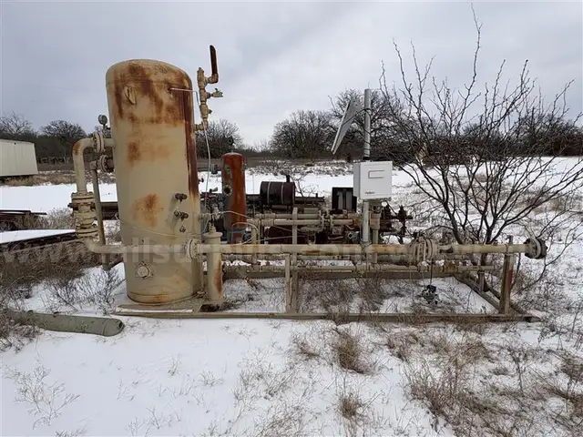 Separator Skid, 500PSI, 15' Long x 5' Wide x 10' Tall, Qty 1