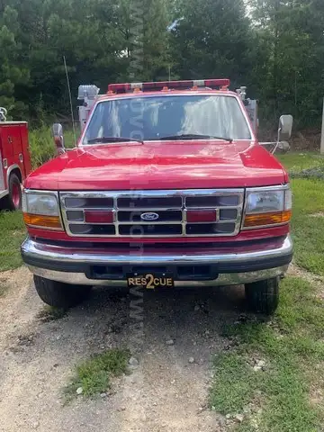 1996 Ford F-450 2WD SD  CHASSIS, 7.3L V8 OHV 16V TURBO POWER STROKE DIESEL.