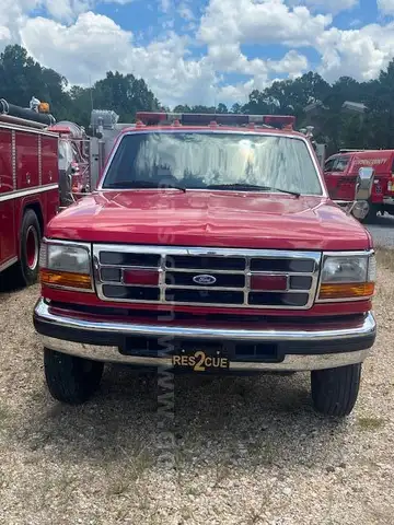 1995 Ford F-450 2WD SD CHASSIS AND CAB, 7.3L V8 OHV 16V TURBO POWER STROKE DIESEL;
