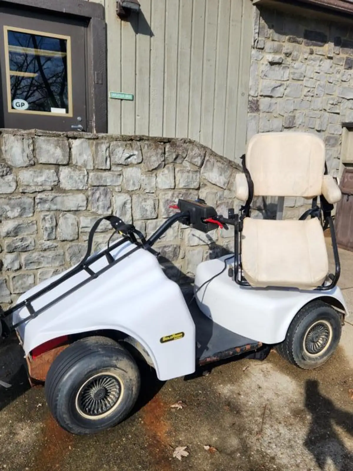 Solo Rider Single Passenger Golf Cart GovDeals - Main Image