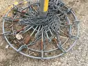 5 USED DISC GOLF BASKETS
