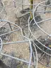5 USED DISC GOLF BASKETS