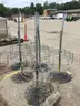 5 USED DISC GOLF BASKETS