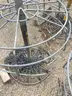 5 USED DISC GOLF BASKETS