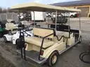 2008 CLUB CAR 6 PASSENGER ELECTRIC TRANSPORT VEHICLE