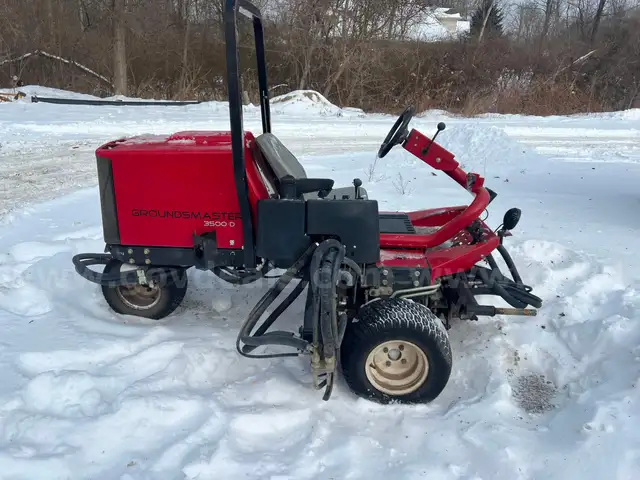 Groundsmaster 3500 Sidewinder Bank Mower