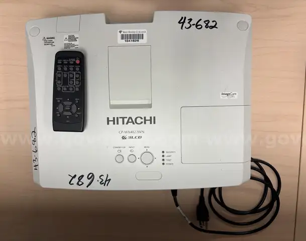 Hitachi Projector CP-WX4022WN 3LCD