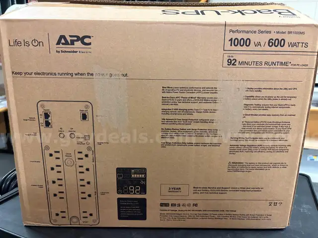 APC Back-UPS battery pack