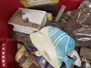 Misc Ocean Themed Decorations in one tote - some new in package