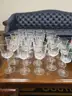VINTAGE Crystal Stemware in 2 sizes