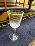 VINTAGE Crystal Stemware in 2 sizes