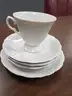 Lot of VINTAGE Savior Vivre Salzburg S1000 Fine China - Saucers/Tea Cup (some may have minor small chips/cracks)