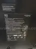 NEC E705 LCD 70&#x22; Monitor (dimensions 62.5&#x22;w x 36&#x22;t) - does have discoloration in lower left of the screen when on
