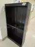 Black Bookcase with 3 adjustable shelves (need pegs for shelves)