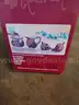 Harvest Grapes with Leaves Ceramic Table Top Set - New