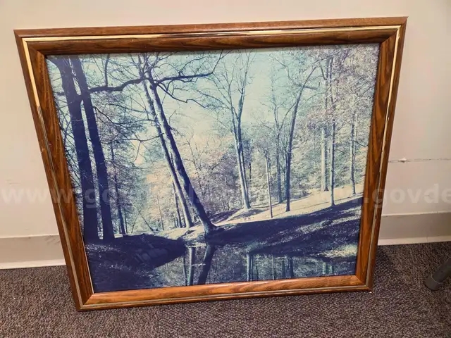 Vintage Framed Southern Illinois Local Photography (Location Unknown) by Joe Miller