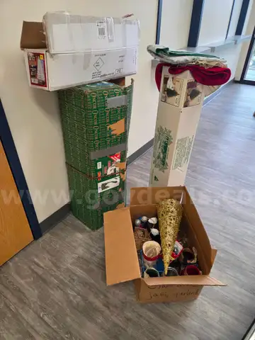 Lot of Christmas Trees/Decorations as pictured