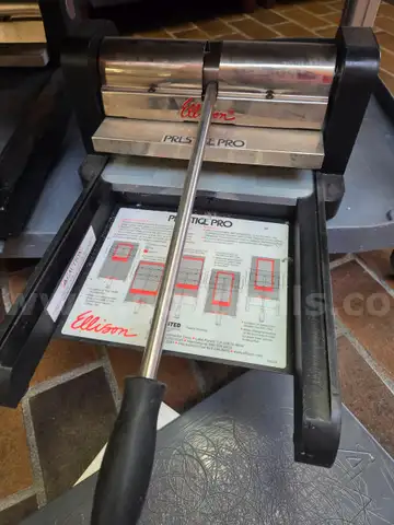 Ellison Prestige Pro Die-Cut Machines (2) & Die Set (Letters/Various Images)