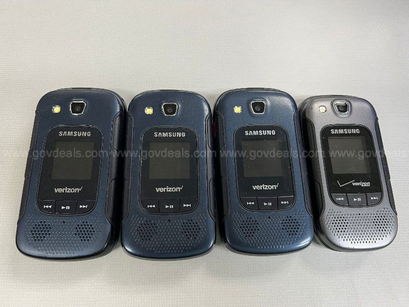 Samsung Flip Phones (misc.) $1.00 As A Lot | GovDeals