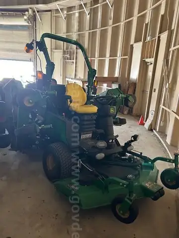 2018 John Deere 1600 Series 3, Diesel 4X4 Wide Area Mower - Start Bid $1.00 - Public Works Dept. 815. E Poe Rd.