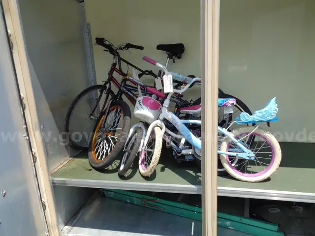 Lot of bicycles