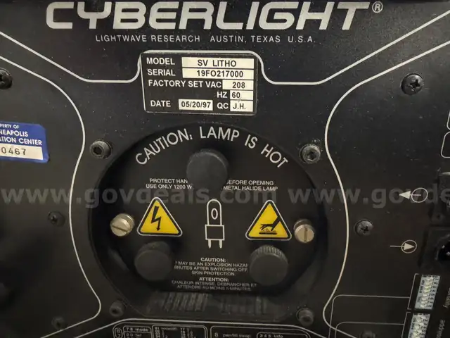 High End Systems Cyberlight SV Reflector Mirror stage light