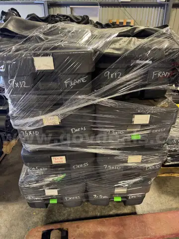Large lot of Fast Fold Projector Screens