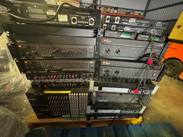 Pallet of AV Gear
