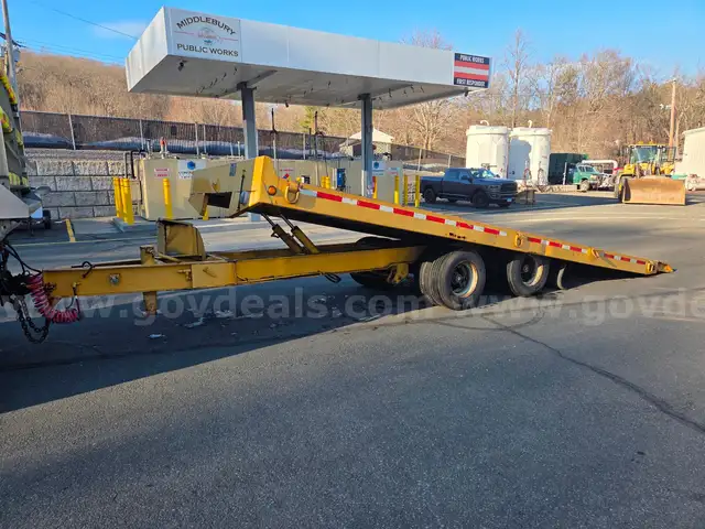 20 ton tilt deck trailer